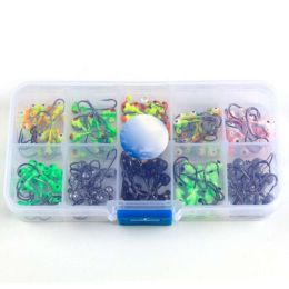 Luya Hook Luminous Color Lead Head Hook Soft Bait Set