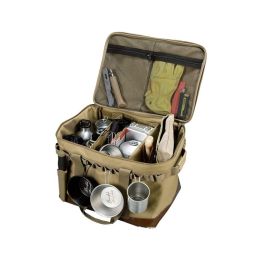 Foldable Multifunctional Waterproof Camping Miscellaneous Storage Bag - Khaki - Camping Supplies