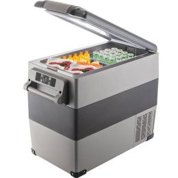 Car RV Camping And Home Use Mini Fridge Freezer Portable Car Refrigerator - As pic show - 55 L