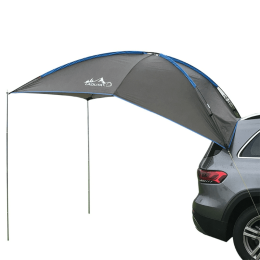 Outdoor Travel Self-driving Car Camping Camping Side Roof Car Upper Side - Gray - Car Tent