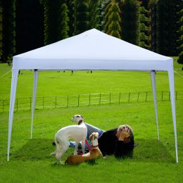 10''x10''(3 x 3m)  Practical Waterproof Right-Angle Folding Tent White XH - 10''x10''