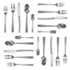 Elegant Western Utensils 20 Piece Flatware Utensil Set 4 In - Silver - knife and fork