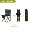 Camping Chair Heavy Duty 600D Portable Folding Chair Outdoor Fishing Hiking US - Camo