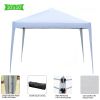 10''x10''(3 x 3m)  Practical Waterproof Right-Angle Folding Tent White XH - 10''x10''