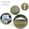 10''x10''(3 x 3m)  Practical Waterproof Right-Angle Folding Tent White XH - 10''x10''