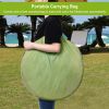 1Person Outdoor Pop Up Toilet Tent Portable Changing Clothes Room Shower Tent - Green