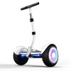 IE-K8 Electric Scooter 10 Inches Tire 700W Battery 36V 4AH Electric Self-Balancing scooter 80KG Load - White