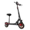 IE-M4PROS Electric Scooter 600W 48V 10AH Folding E-Scooter 10Inch Tire 150KG Load Aluminum Alloy Electric Scooter - Black