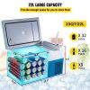 Car RV Camping And Home Use Mini Fridge Freezer Portable Car Refrigerator - As pic show - 22 L