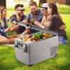 Car RV Camping And Home Use Mini Fridge Freezer Portable Car Refrigerator - As pic show - 35 L