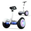 IE-K8 Electric Scooter 10 Inches Tire 700W Battery 36V 4AH Electric Self-Balancing scooter 80KG Load - White