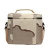 Waterproof Camouflage Insulated Lunch Bag For Picnic; Camping; Office; School - Desert Camouflage