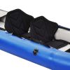 Inflatable Kayak Set with Paddle &amp; Air Pump; Portable Recreational Touring Kayak Foldable Fishing Touring Kayaks; Tandem 2 Person Kayak - as Pic