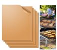 Copper Grill and Baking Mats - 5 Pack - Copper Grill Mats