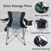 Portable Lumbar Back Camping Chairs for Outdoors - As pic show - Style A