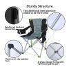 Portable Lumbar Back Camping Chairs for Outdoors - As pic show - Style A