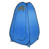 1-2 Person Portable Pop Up Toilet Shower Tent Changing Room Dressing Tent Camping Shelter Blue - as picture