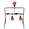 Auto Reset Rotating Shooting Target with 4 + 1 Targets - Black