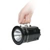 2 in 1 Ultra Bright Portable LED Flashlights Camping Lantern 2 Way Rechargeable - 2 Pack