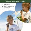 2Pcs Walkie Talkies Watches Toy 7 in 1 Two Way Interphone Kids Wrist Watch with Flashlight Christmas Gift for Boys Girls Age 6 Plus - Green