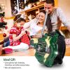 2Pcs Walkie Talkies Watches Toy 7 in 1 Two Way Interphone Kids Wrist Watch with Flashlight Christmas Gift for Boys Girls Age 6 Plus - Green