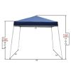 Free shipping 2.4 x 2.4m Portable Home Use Waterproof Folding Tent,Outdoor Pop Up Canopy Beach Camping Canopy  YJ - 2.4m