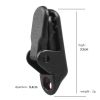 Outdoor tent clip canopy fixed windproof buckle crocodile mouth canopy tent plastic clip buckle - Black