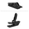 Outdoor tent clip canopy fixed windproof buckle crocodile mouth canopy tent plastic clip buckle - Black