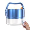 3N1 Solar Lantern With Remote - Blue