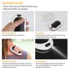 Portable Hand Warmer 10000mAh Power Bank Rechargeable Pocket Warmer Double Sided Heating 3 Temperature Adjustment - Black