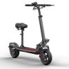 500W 48V 12.5ah E-Scooters Off Road Foldable 10 inches Long Range E-Scooter With Seat - as Pic