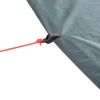 Outdoor tent clip canopy fixed windproof buckle crocodile mouth canopy tent plastic clip buckle - Black