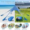 Outdoor Shades Camping Holiday Traveling Canopy - Blue - Canopy