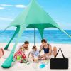 Outdoor Shades Camping Holiday Traveling Canopy - Green - Canopy