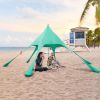 Outdoor Shades Camping Holiday Traveling Canopy - Green - Canopy